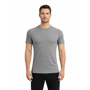 Gianfranco Ferre VERO GG Grey Sheer Cotton Blend Mens T-Shirt